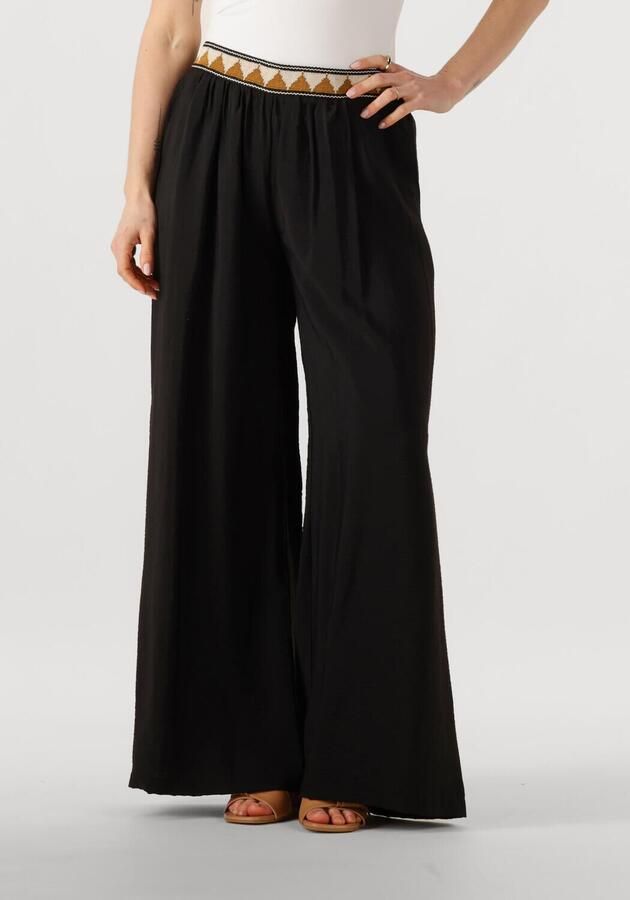 LOUIZON Dames Broeken Williana Zwart - Foto 4