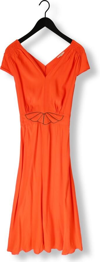 LOUIZON Dames Jurken Fayence Oranje - Foto 3