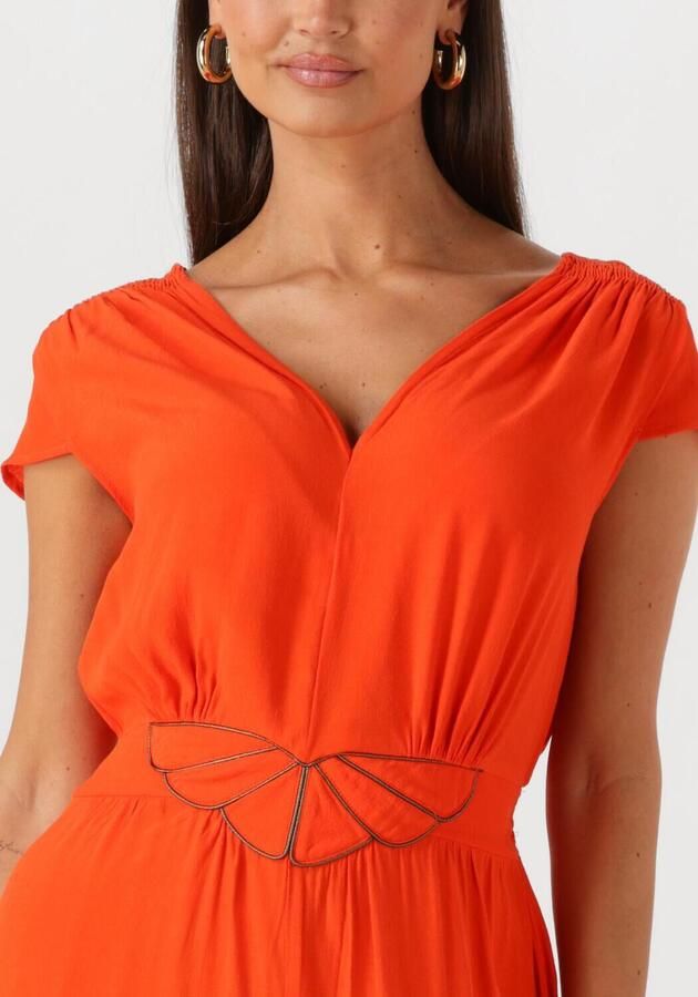 LOUIZON Dames Jurken Fayence Oranje - Foto 2