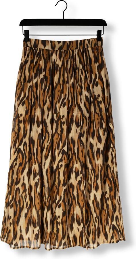 LOUIZON Dames Rokken Paisible Bruin - Foto 3