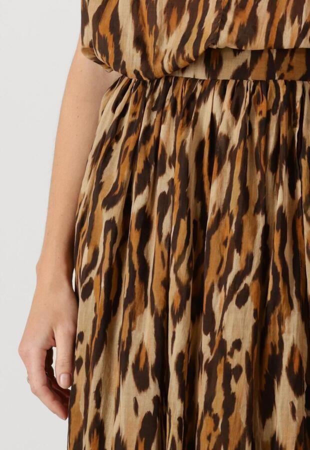 LOUIZON Dames Rokken Paisible Bruin - Foto 2