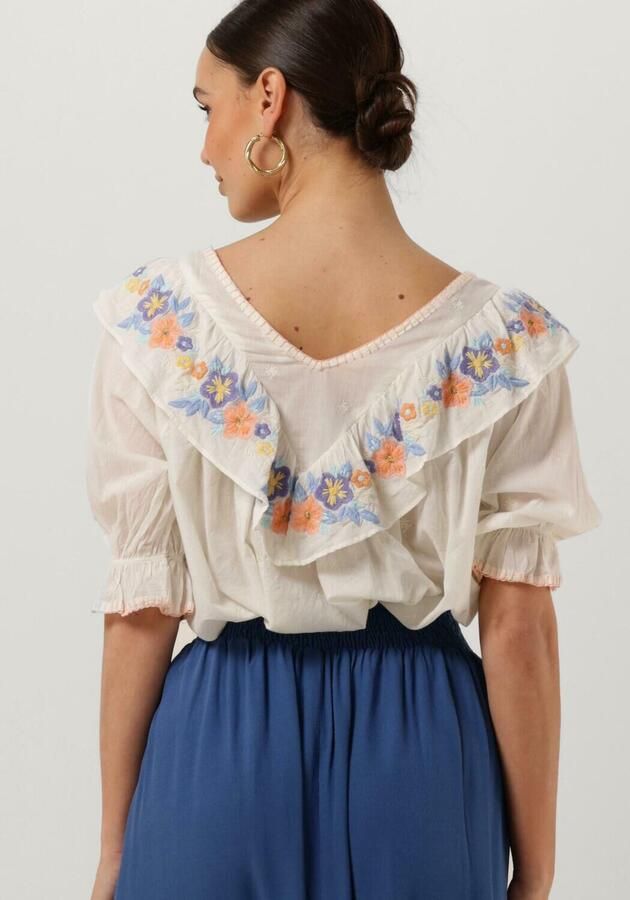 LOUIZON Dames Tops & T-shirts Biba Wit - Foto 2