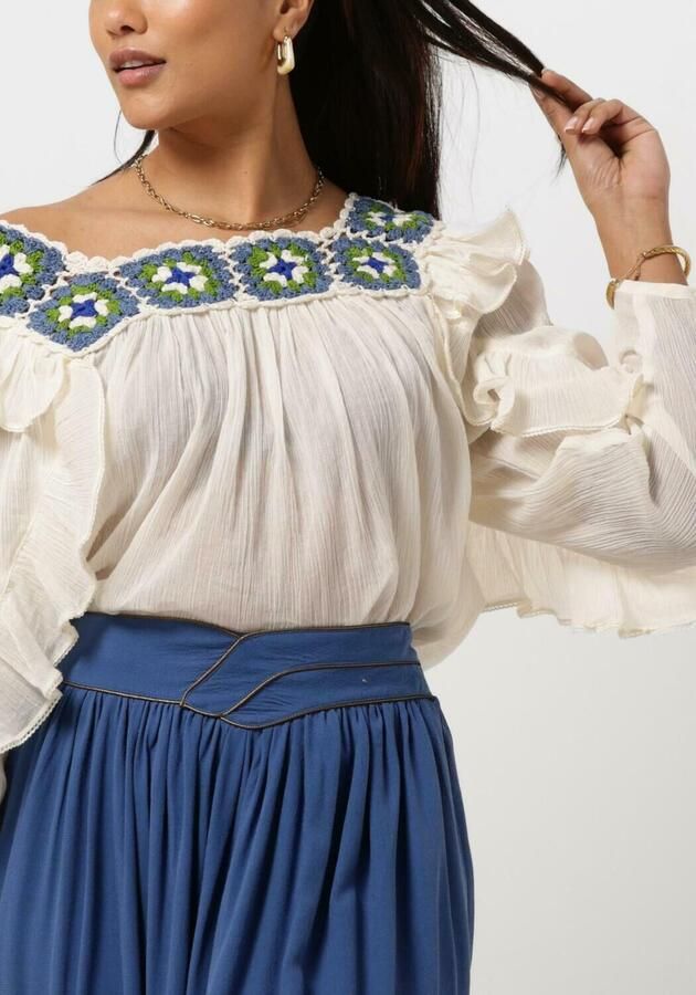 LOUIZON Dames Tops & T-shirts Dewayve Wit - Foto 2