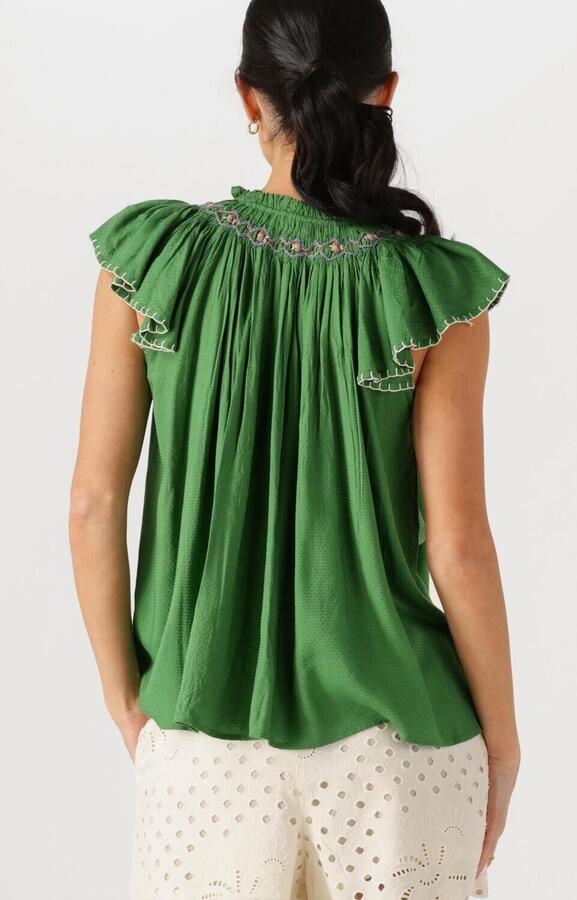 LOUIZON Dames Tops & T-shirts Guylem Groen - Foto 2