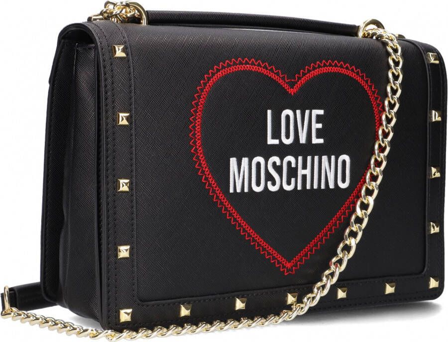 Love Moschino Crossbody bags Borsa Saffiano Pu in zwart