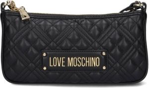 Love Moschino Crossbody bags Multi Chain Quilted in black