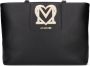 Love Moschino Zwarte Shopper Embroidered Logo 4382 - Thumbnail 1