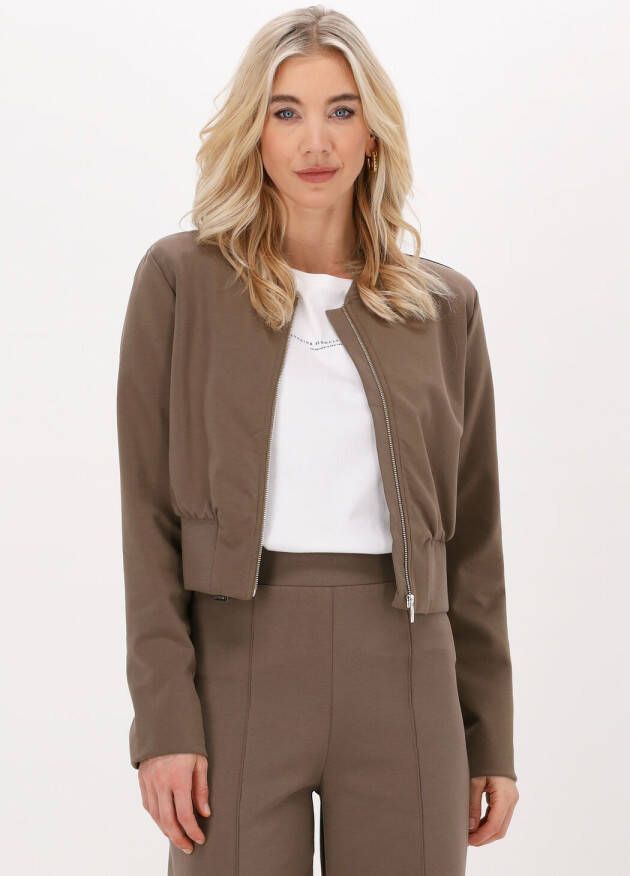 LUNE ACTIVE Dames Truien & Vesten Donna Jacket Taupe