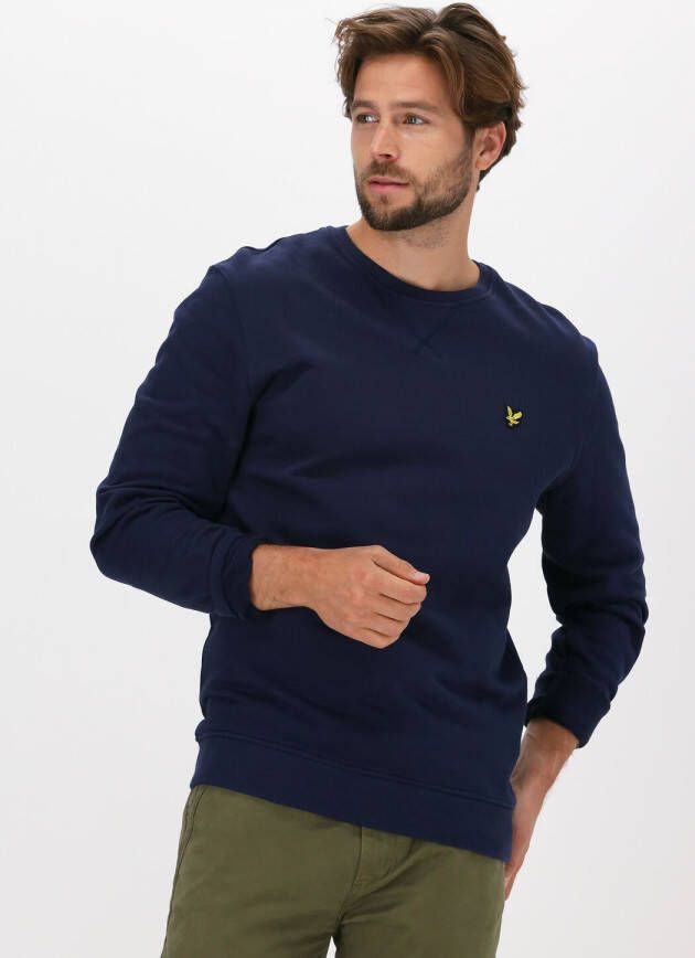 LYLE & SCOTT Heren Truien & Vesten Crew Neck Sweatshirt Donkerblauw - Foto 5