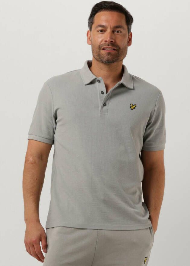LYLE & SCOTT Heren Polo's & T-shirts Milano Trim Polo Shirt Grijs