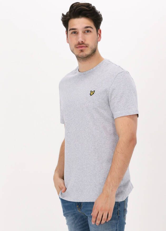 Lyle & Scott T-shirt Lyle & Scott TS400VOG PLAIN-D24 LIGHT GREY MARL