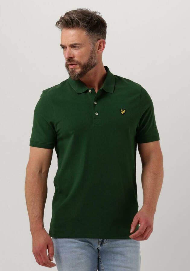 LYLE & SCOTT Heren Polo's & T-shirts Plain Polo Shirt Groen