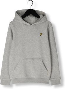 Lyle & Scott Lichtgrijze Trui Classic Oth Hoody Fleece