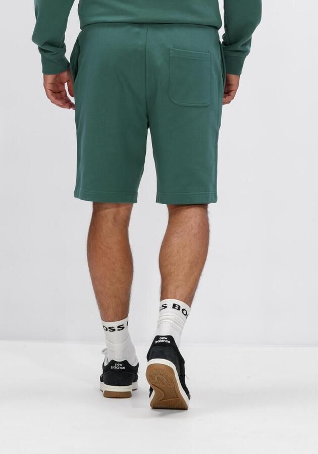 Lyle & Scott Korte Broek Lyle & Scott ML414VOGT PLAIN SWEATSHORT-W130 EVERGLADE - Foto 3