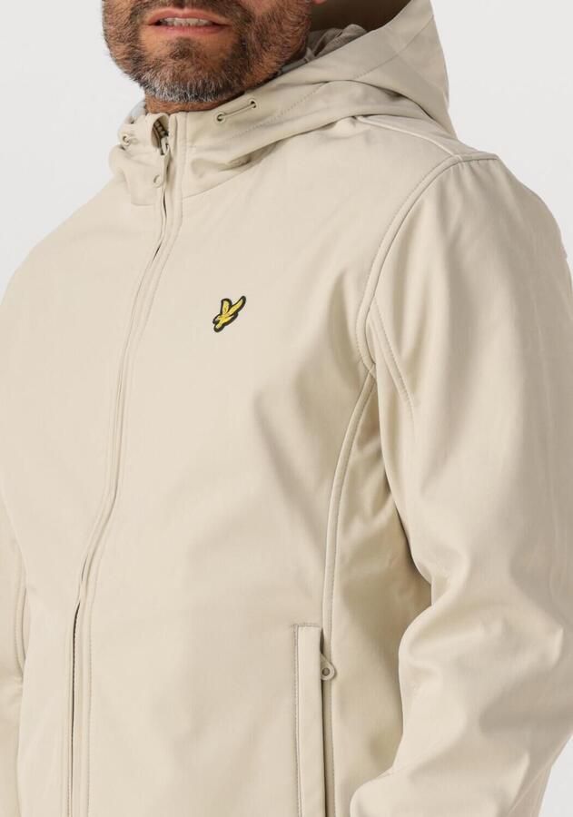Lyle & Scott Sweater Lyle & Scott JK2110V FLEECE BACK SOFTSHELL-X865 GREY TAUPE