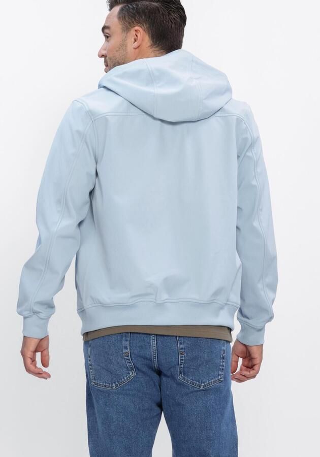 LYLE & SCOTT Heren Jassen Mesh Back Softshell Jacket Lichtblauw - Foto 2