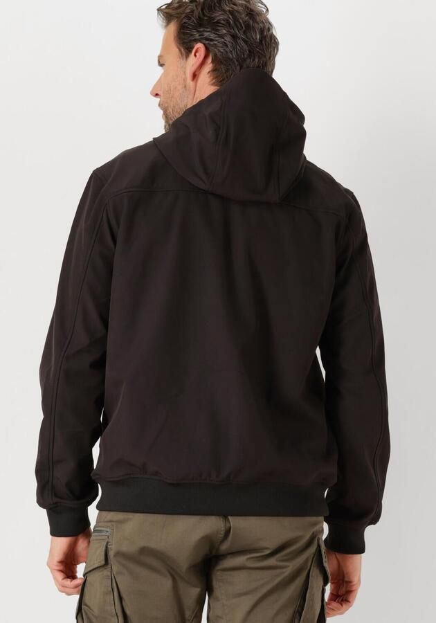 LYLE & SCOTT Heren Jassen Mesh Back Softshell Jacket Zwart - Foto 3