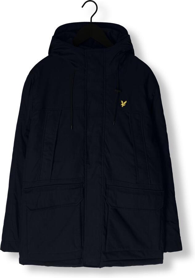 Lyle & Scott Microfleece Parka 2.0 voor koude dagen Blue Heren