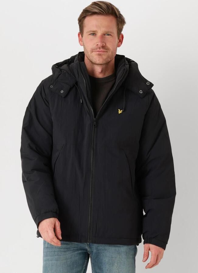 LYLE & SCOTT Heren Jassen Padded Puffer Jacket Zwart - Foto 4