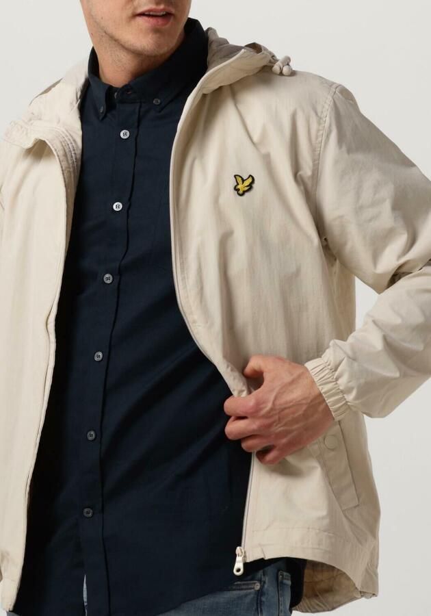Lyle & Scott Trainingsjack Lyle & Scott Doorgestikt jack met capuchon - Foto 4