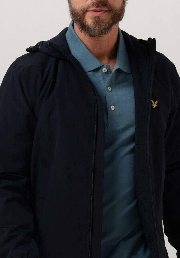 Lyle & Scott Veelzijdige Hoodie Jas van Lichtgewicht Nylonmix Blue Heren - Foto 4