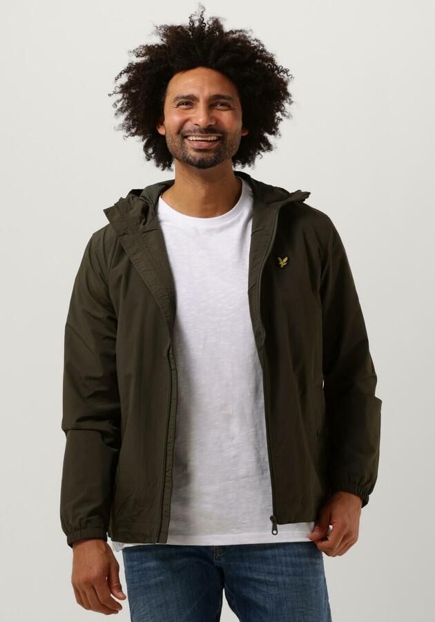 Lyle & Scott Trainingsjack Lyle & Scott Doorgestikt jack met capuchon