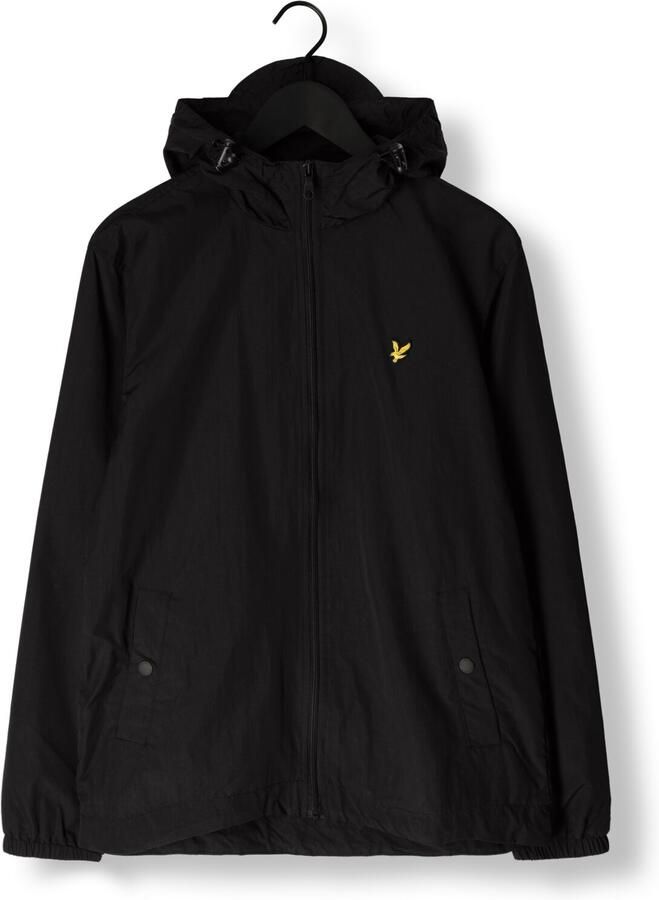 Lyle & Scott Zwarte Windbreaker Jas met Golden Eagle Logo Black Heren - Foto 2