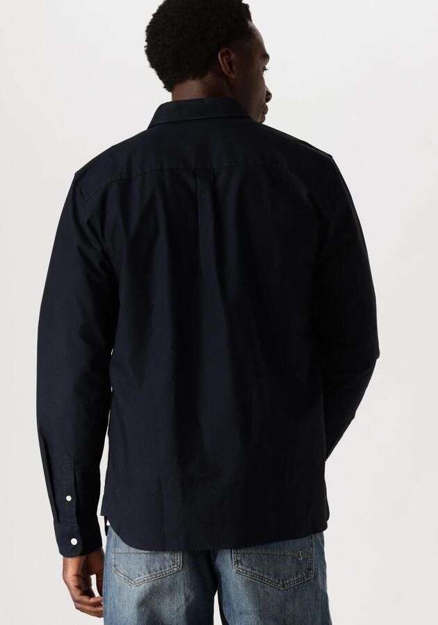 Lyle And Scott Overhemd Lange Mouw Lyle Scott Shirt Plain Oxford Navy - Foto 2