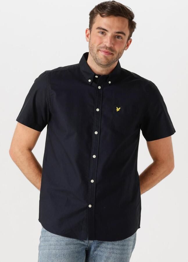 Lyle & Scott Overhemd Korte Mouw Lyle & Scott Oxford-shirt met korte mouwen - Foto 4