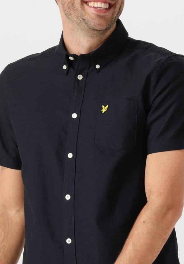 Lyle & Scott Overhemd Korte Mouw Lyle & Scott Oxford-shirt met korte mouwen - Foto 3