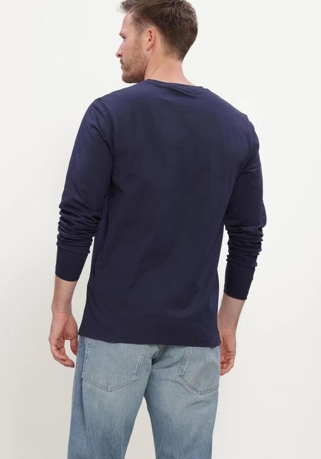 Lyle & Scott Lyle and Scott Longsleeve T-shirt Donkerblauw Blauw Heren - Foto 3