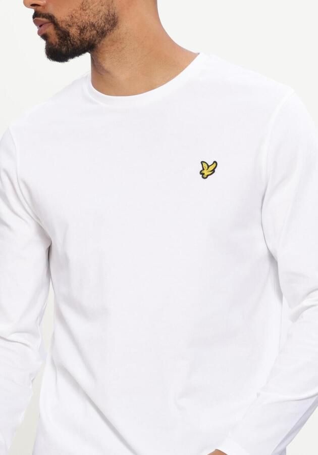 Lyle & Scott T-shirt Lyle & Scott TS512VOG L S T-SHIRT-626 WHITE - Foto 3