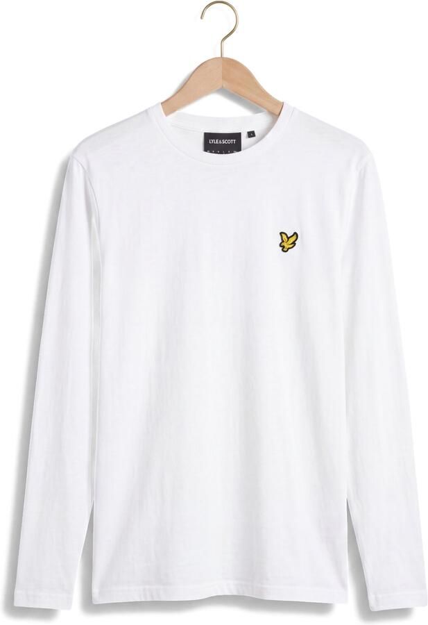 Lyle & Scott T-shirt Lyle & Scott TS512VOG L S T-SHIRT-626 WHITE - Foto 4