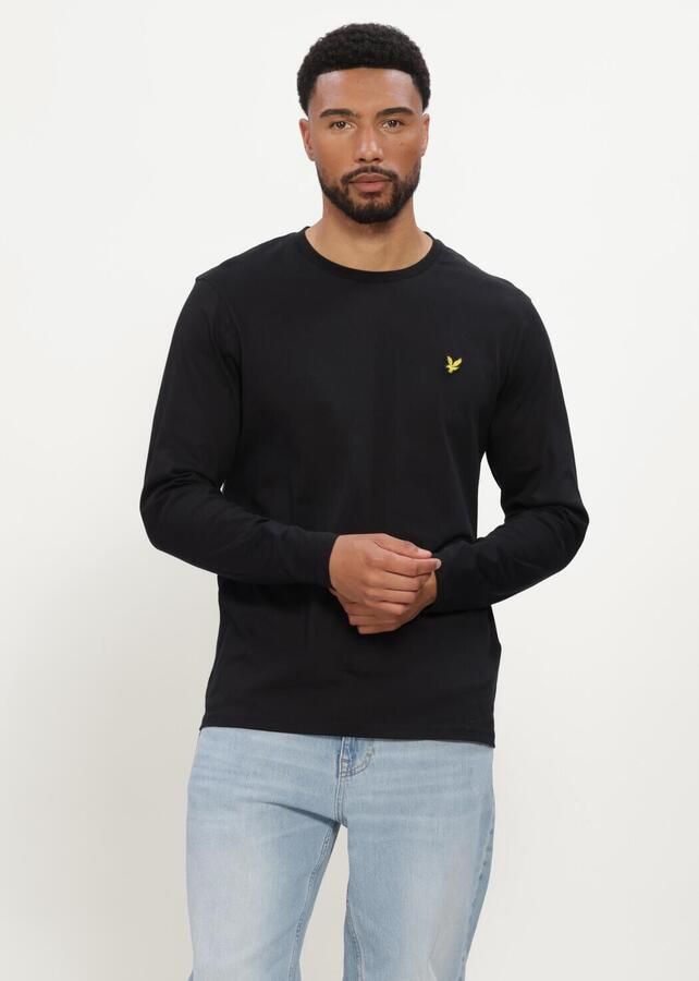 Lyle & Scott T-shirt Korte Mouw Lyle & Scott Effen T-shirt met lange mouwen