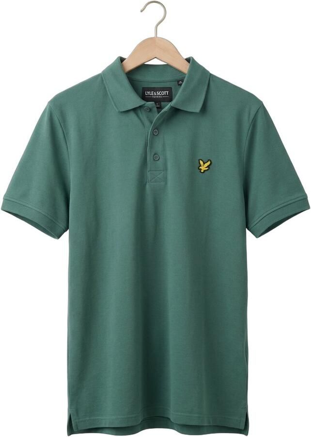 Lyle & Scott T-shirt Lyle & Scott Poloshirt Everglade Groen - Foto 2