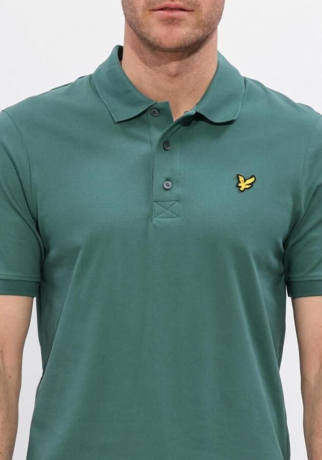 Lyle & Scott T-shirt Lyle & Scott Poloshirt Everglade Groen - Foto 4