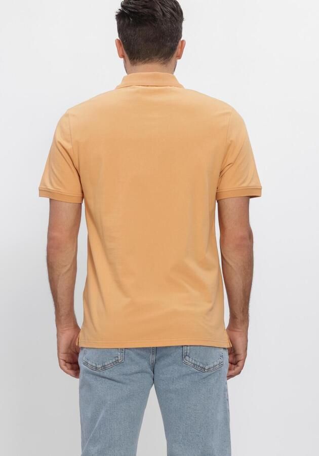 LYLE & SCOTT Heren Polo's & T-shirts Plain Polo Shirt Perzik - Foto 3