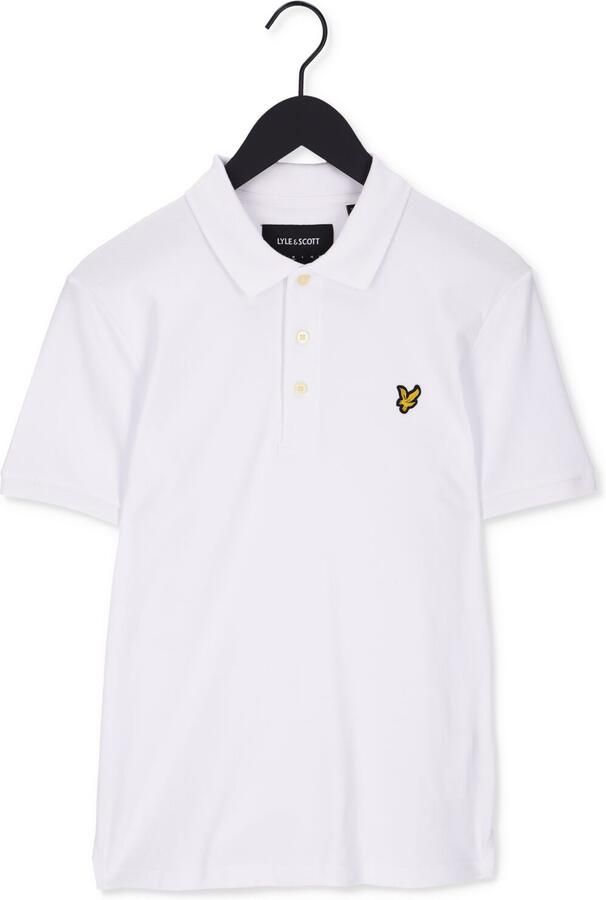 Lyle & Scott Polo Shirt Korte Mouw Lyle & Scott Effen poloshirt van biologisch katoen - Foto 3