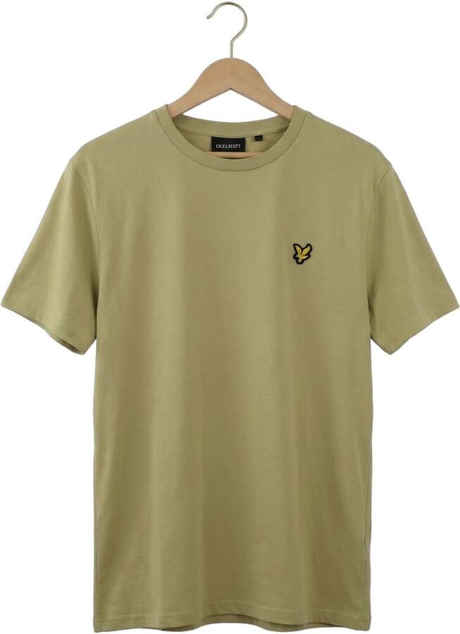 LYLE & SCOTT Heren Polo's & T-shirts Plain T-shirt Khaki - Foto 2