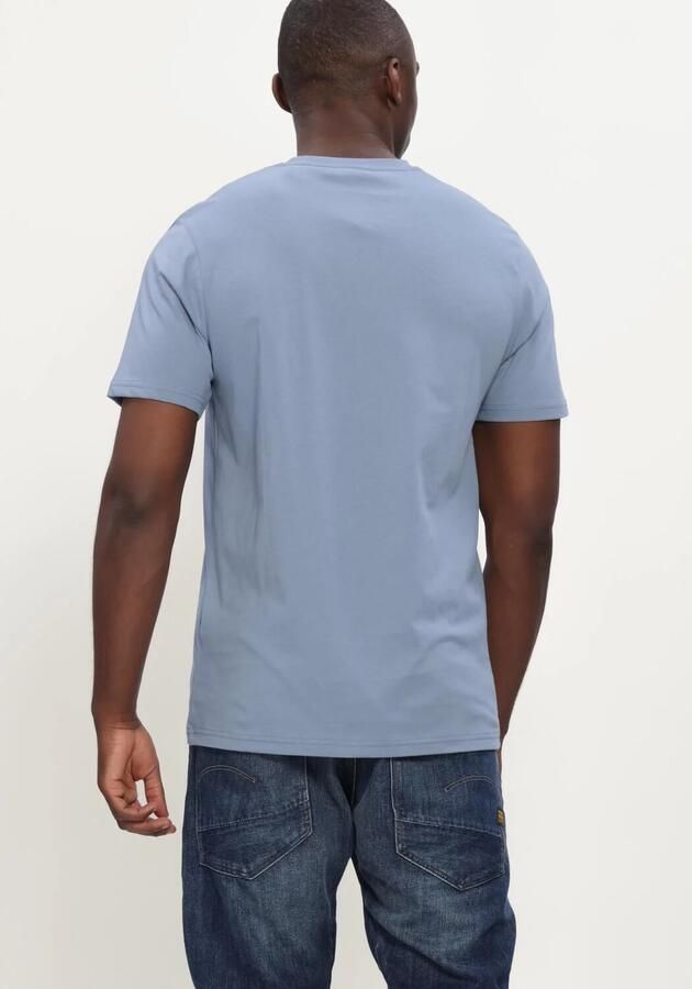LYLE & SCOTT Heren Polo's & T-shirts Plain T-shirt Lichtblauw - Foto 3