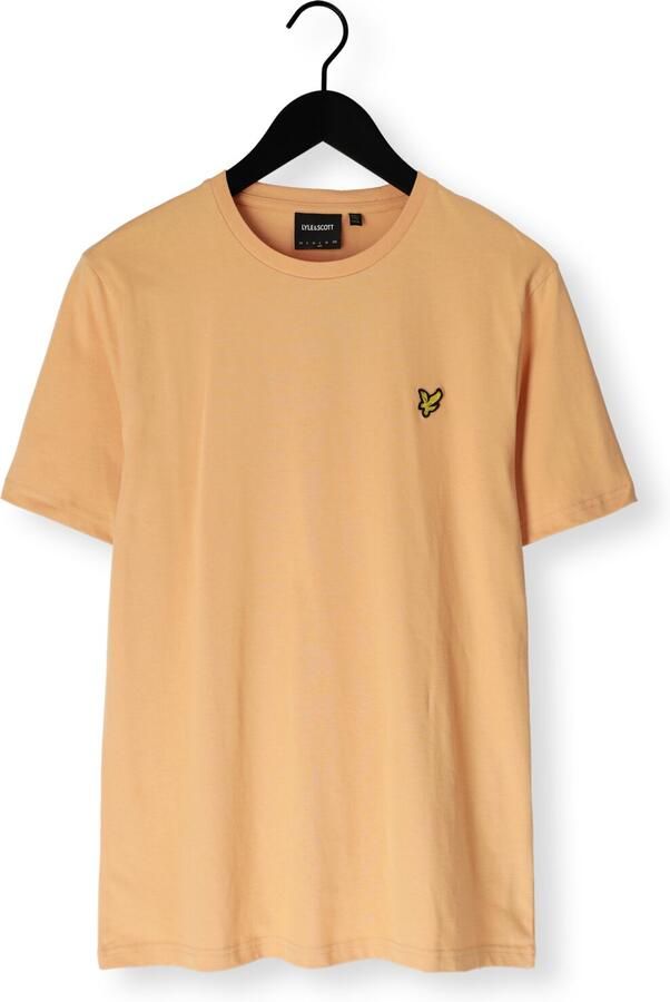 Lyle & Scott T-shirt Lyle & Scott T-shirt Honeycomb Oranje - Foto 4