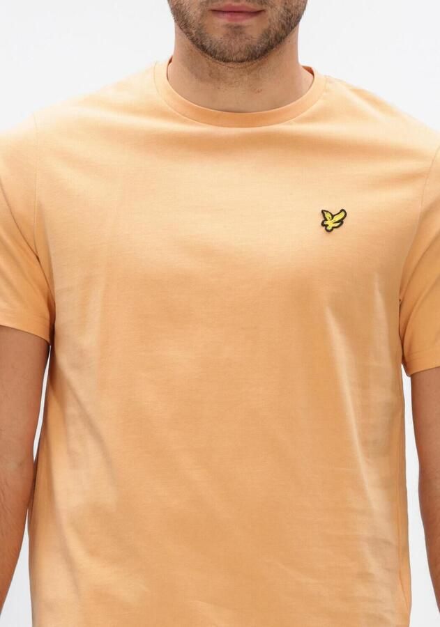 Lyle & Scott T-shirt Lyle & Scott T-shirt Honeycomb Oranje - Foto 2