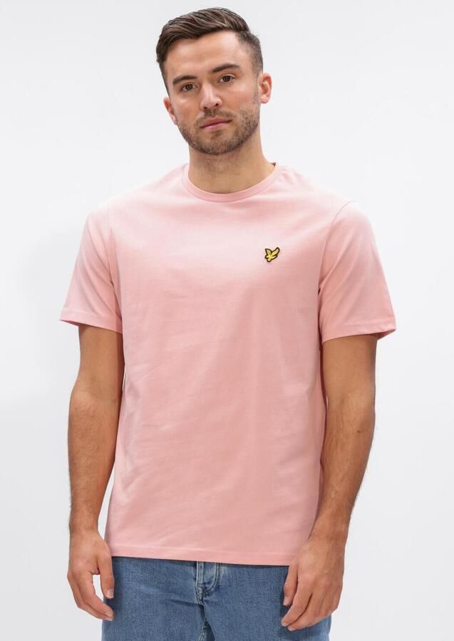 Lyle & Scott T-shirt Korte Mouw Lyle & Scott Effen T-shirt met logo