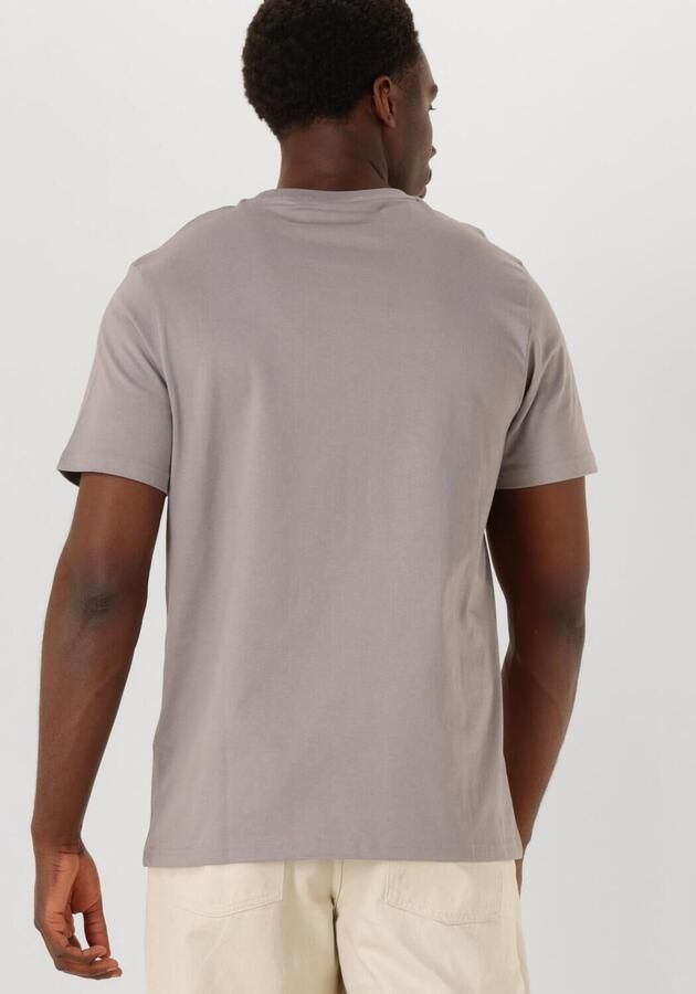 LYLE & SCOTT Heren Polo's & T-shirts Plain T-shirt Taupe