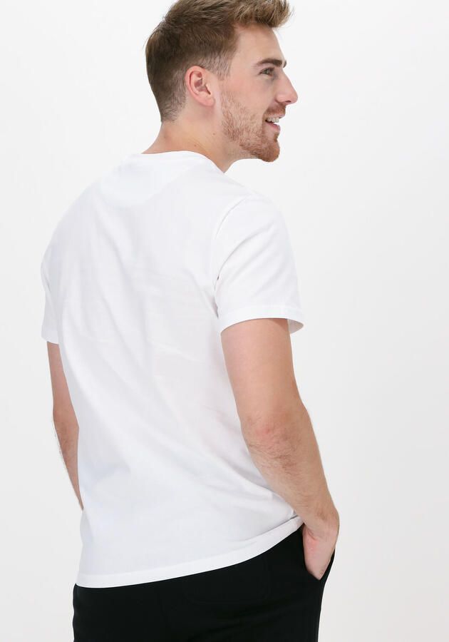 Lyle & Scott Luxe T-Shirt Organisch Katoen Regular Fit White Heren - Foto 3