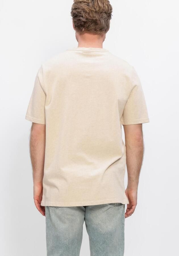 LYLE & SCOTT Heren Polo's & T-shirts Script T-shirt Beige - Foto 2