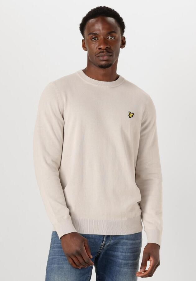 Lyle & Scott Trui Lyle & Scott KN2136V COTTON CREW-W870 COVE - Foto 4