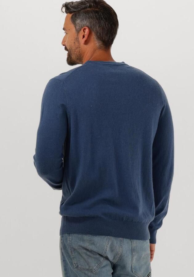 LYLE & SCOTT Heren Truien & Vesten Cotton Merino Crew Neck Jumper Blauw