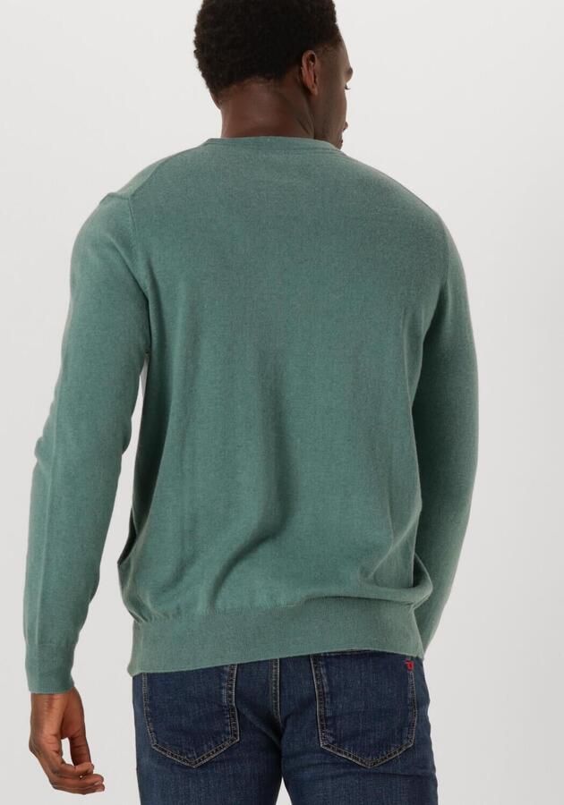 LYLE & SCOTT Heren Truien & Vesten Cotton Merino Crew Neck Jumper Groen - Foto 2