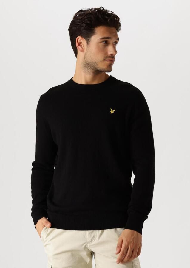 Lyle & Scott Trui Lyle & Scott Cotton Merino Crew Neck Jumper KN2110VC - Foto 4